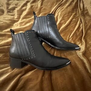 🖤Marc Fisher Black Leather Boots🖤